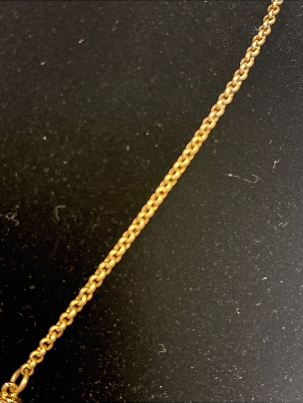 Gold Tone Heart Pavé Necklace - Women Jewelry - Picture 4 of 6